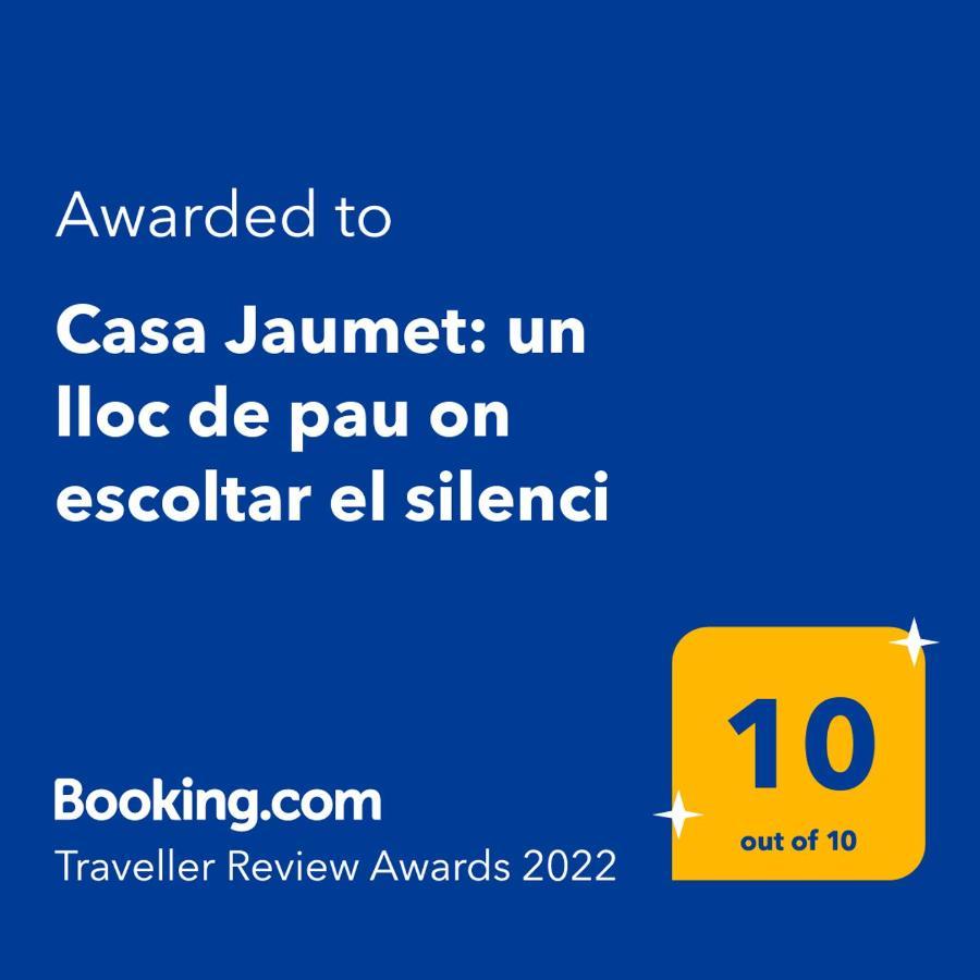 Casa Jaumet: Un Lloc De Pau On Escoltar El Silenci Apartment Aramunt Екстериор снимка