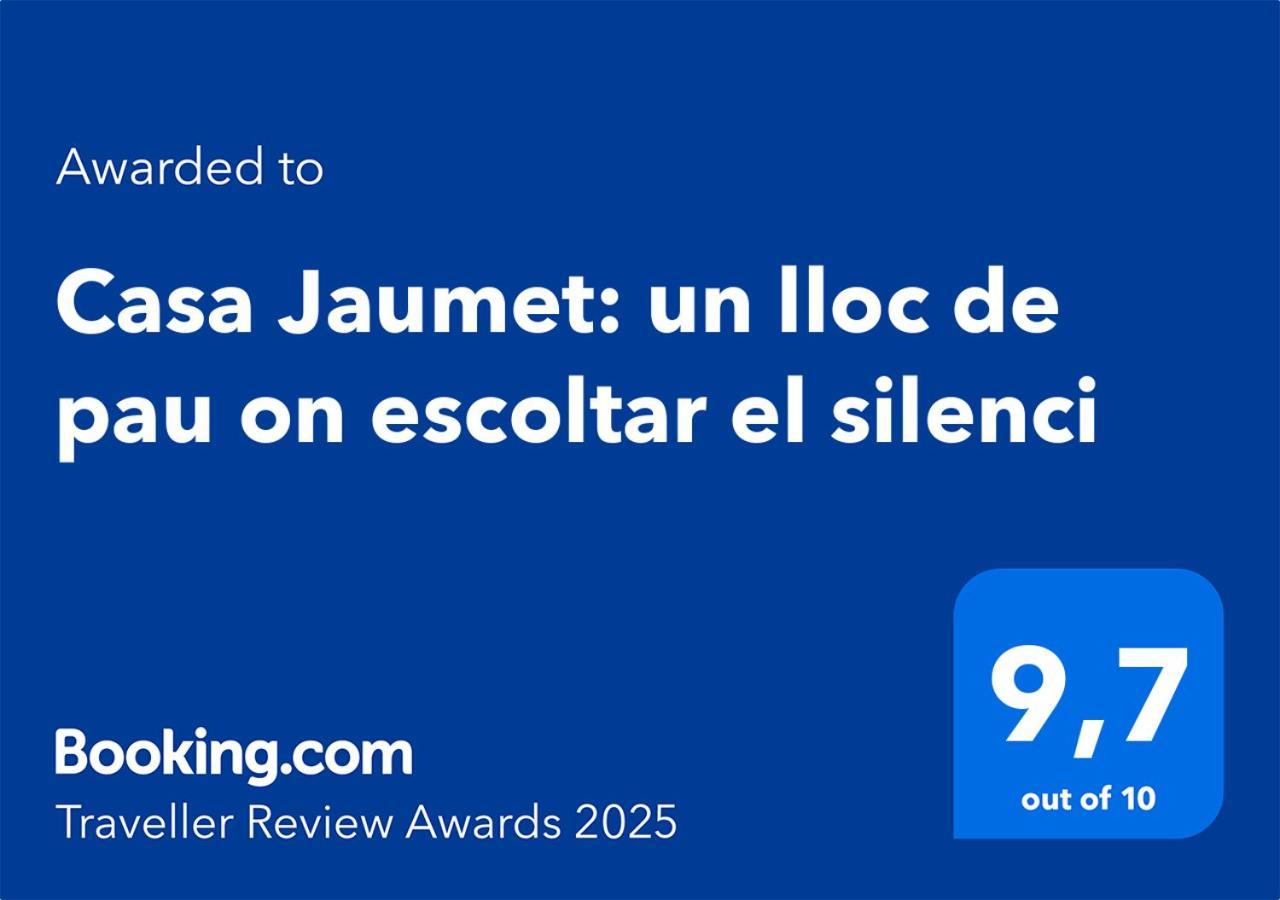Casa Jaumet: Un Lloc De Pau On Escoltar El Silenci Apartment Aramunt Екстериор снимка